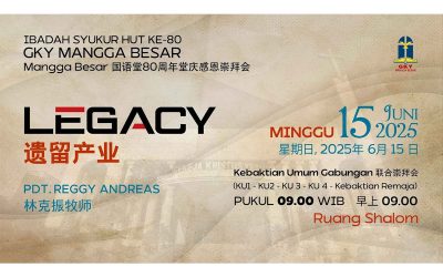 Khotbah Ibadah Khusus HUT GKY Mangga Besar – 15 Juni 2025