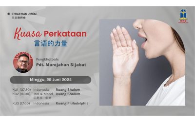 Khotbah Kebaktian Umum 2 – 29 Juni 2025