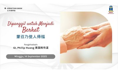 Khotbah Kebaktian Umum 2 – 14 September 2025