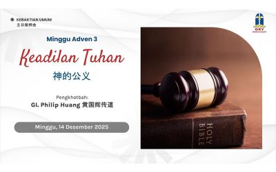 Khotbah Kebaktian Umum 2 – 14 Desember 2025