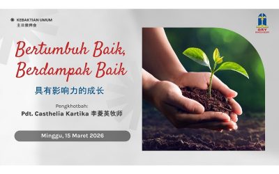 Khotbah Kebaktian Umum 2 – 15 Maret 2025