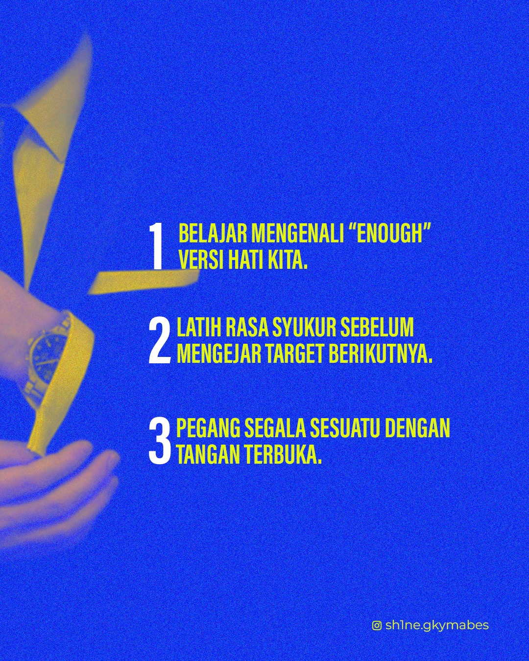 Banyak hal yang awalnya baik bisa berubah menjadi berhala ketika mengambil tempat yang seharusny (1)