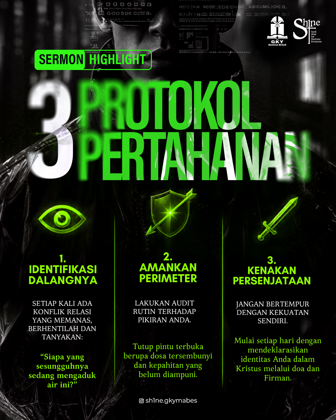 Tidak semua peperangan terlihat oleh mata.Sering kali, kemenangan dimulai saat kita berhenti men