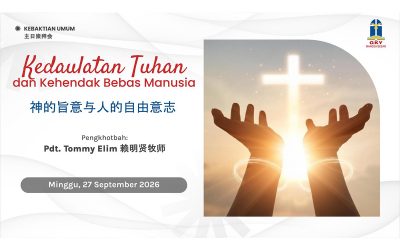 Khotbah Kebaktian Umum 2 – 27 September 2026