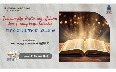 Khotbah Kebaktian Umum 2 – 4 Oktober 2026